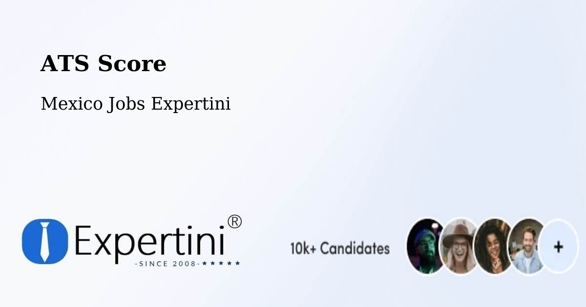 Resume ATS Score & Job Description Match Tool – Suchilapan Del Río - Mexico Jobs Expertini